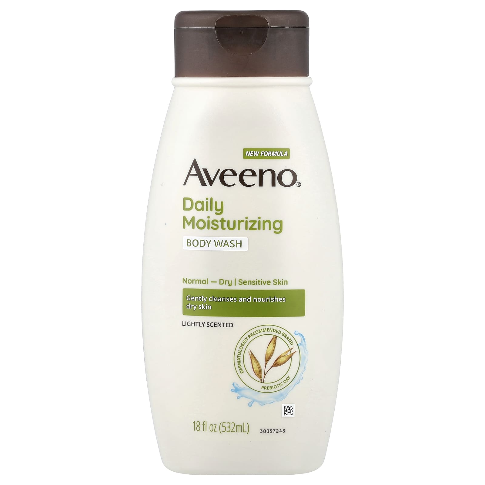 

Aveeno Daily Moisturizing Body Wash, Normal to Dry, Sensitive Skin, Gentle Fragrance, 532 ml (18 fl oz)