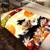 1pz Coperta in Flanella con Stampa Son Goku, Alta Qualità per Tutte le Stagioni, Decorazione per la Casa, Calore e Comfort, Perfetta per Regali di Natale