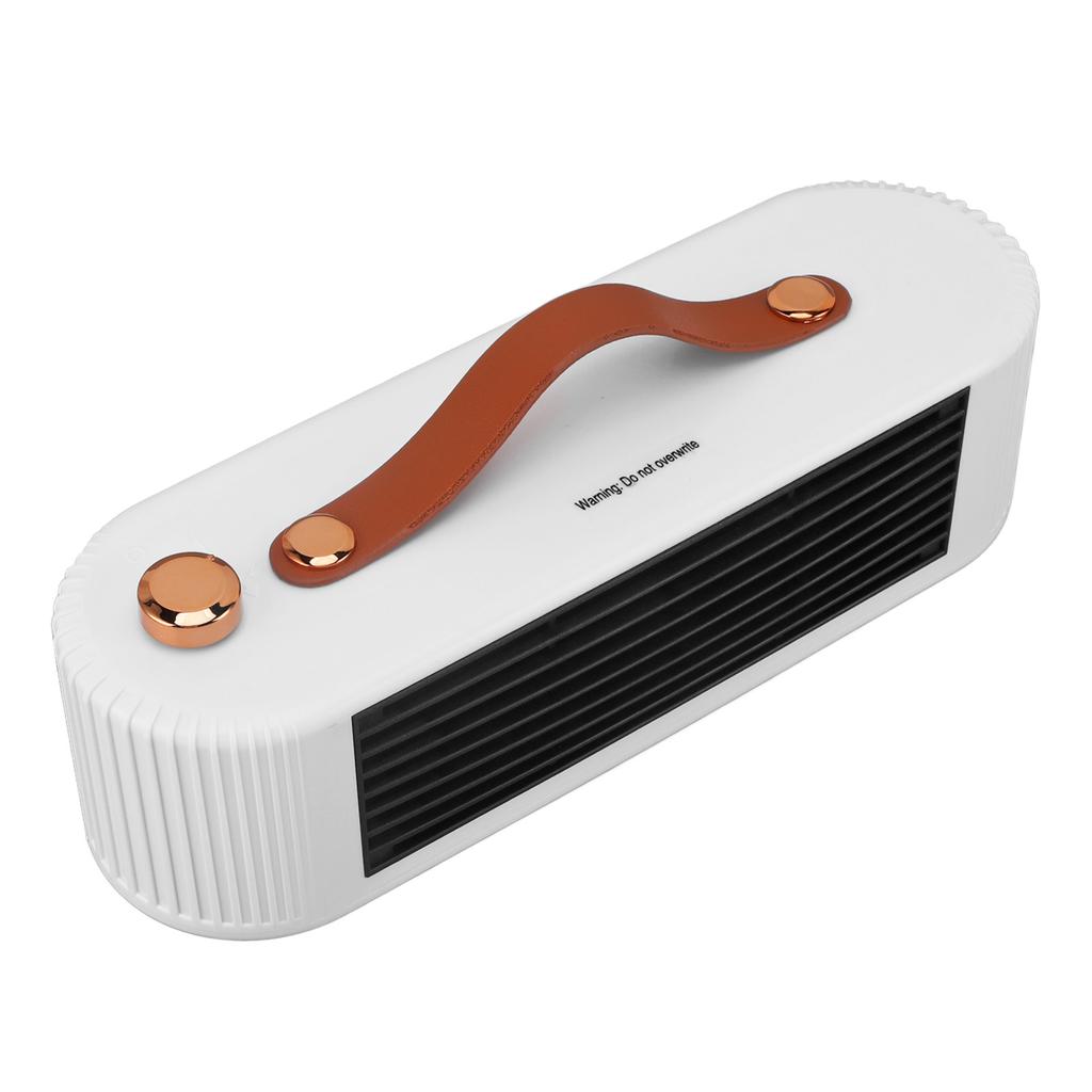 Portable Electric Heater Adjustable PTC Fast Heating Overheat Protection Small Space Heater for