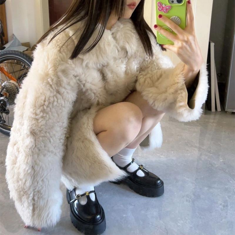 Cowhide Version~ Thick-soled Women's Single Shoes with T-button Mary Jane Small Leather Shoes Women's Genuine Leather Muffin Shoes