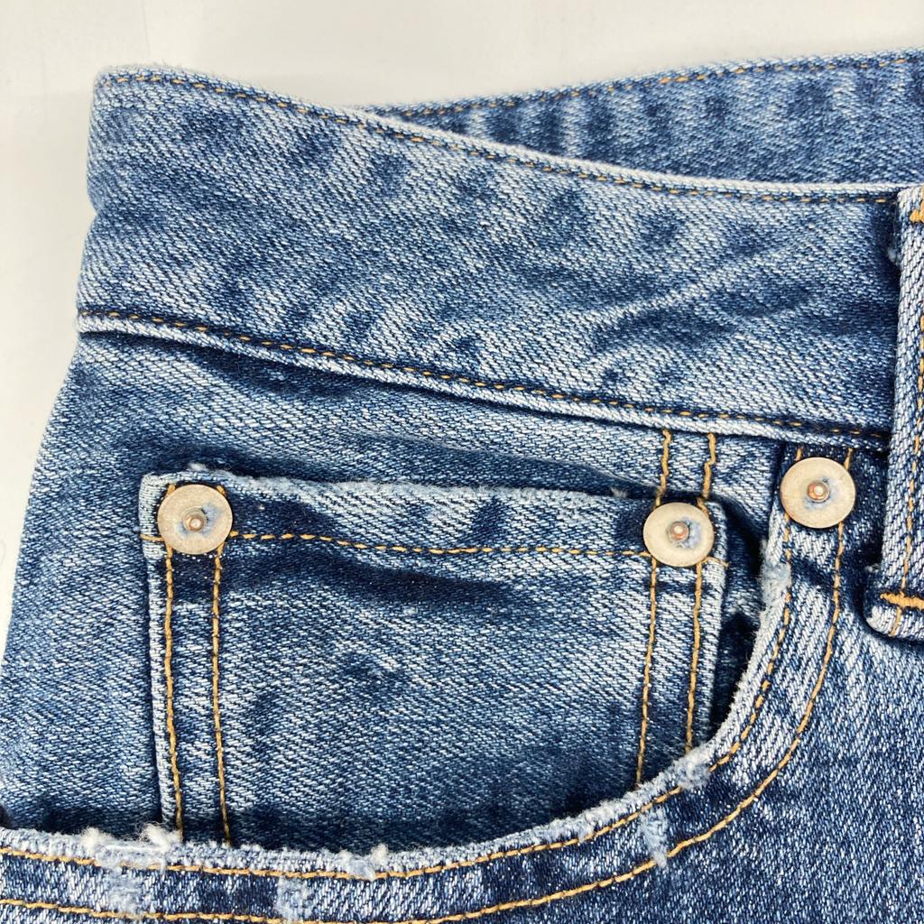 RED CARD Arrows Special Order 12W103BY Funk Cobalt Cotton Zip Fly Straight Denim Pants Bottoms 25 blueUsed