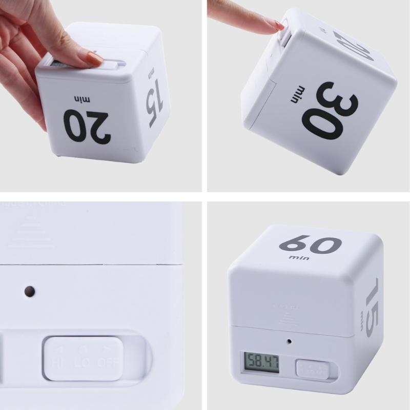 Durable ABS Materials Digital Timers Feature Easy Operation and 4 Timing Modes for Efficient Home and Kitchen Use