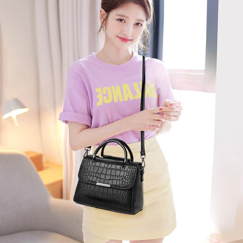 2023 New Personality Stone Texture Shoulder Bag Fashion Retro Large Capacity Handbag