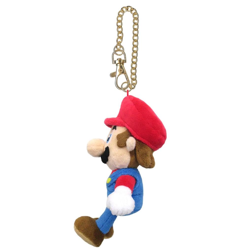 Sanei Boeki Super Mario ALL STAR COLLECTION Mario Plush Toy MM01 (Mascot) W9×D8×H15.5cm