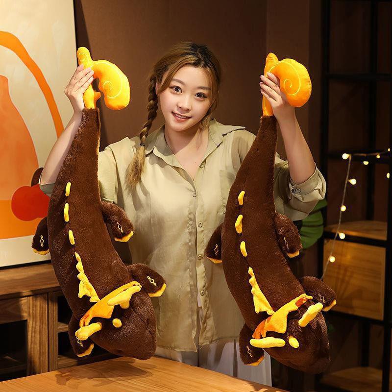 Lifelike Genshin Impact Morax Plush Toy Doll Comfortable And Cute For All Ages