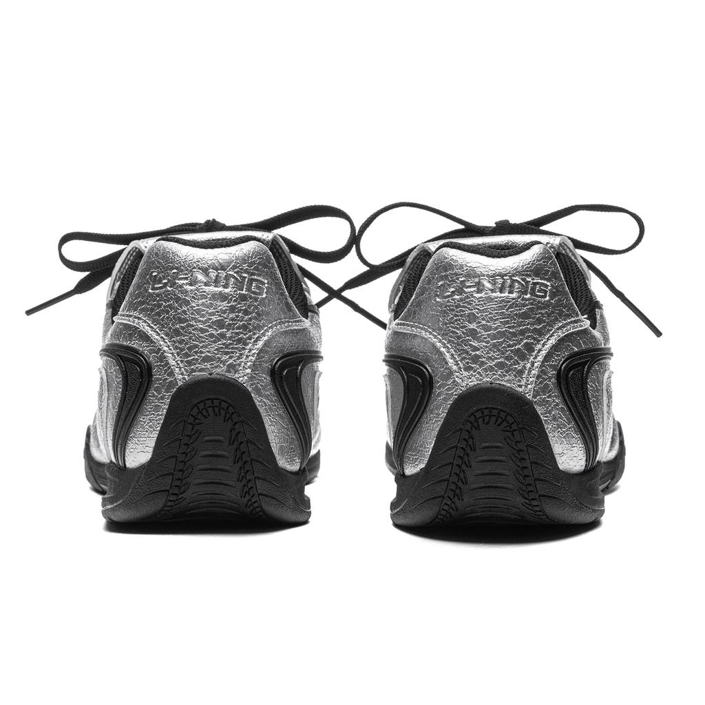 Li Ning Film Pulse Slip Resistant, Abrasion Resistant, Lightweight Low top Casual Shoes Men's Silver AGLV135-5