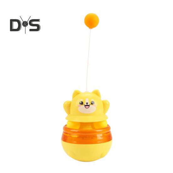 Cat Toy Treat Dispenser with 3 Balls Eco-friendly Safe To Use Tumbler Interactive Ball Cat Puzzle Feeder Pet Accessories