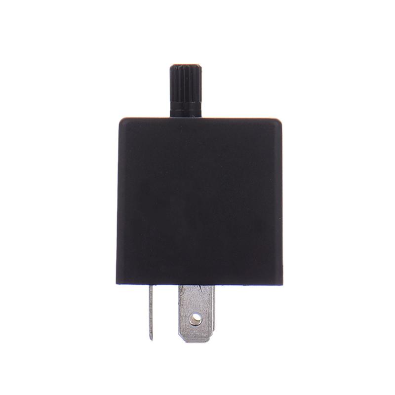 3-Pin CF14 Adjustable Frequency LED Flasher Relay Automotive Motorcycle Turn Signal Relay Flash Fix Motorbike Fix Indicator