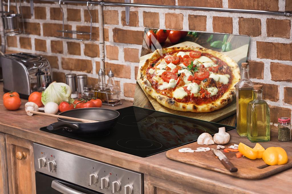 SZKLANA DESKA DO KROJENIA 52x30 PIZZA
