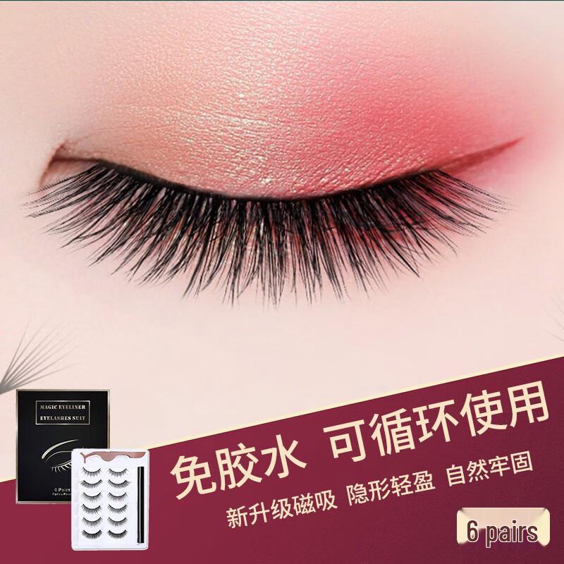 Reusable Magnetic False Eyelash Kit