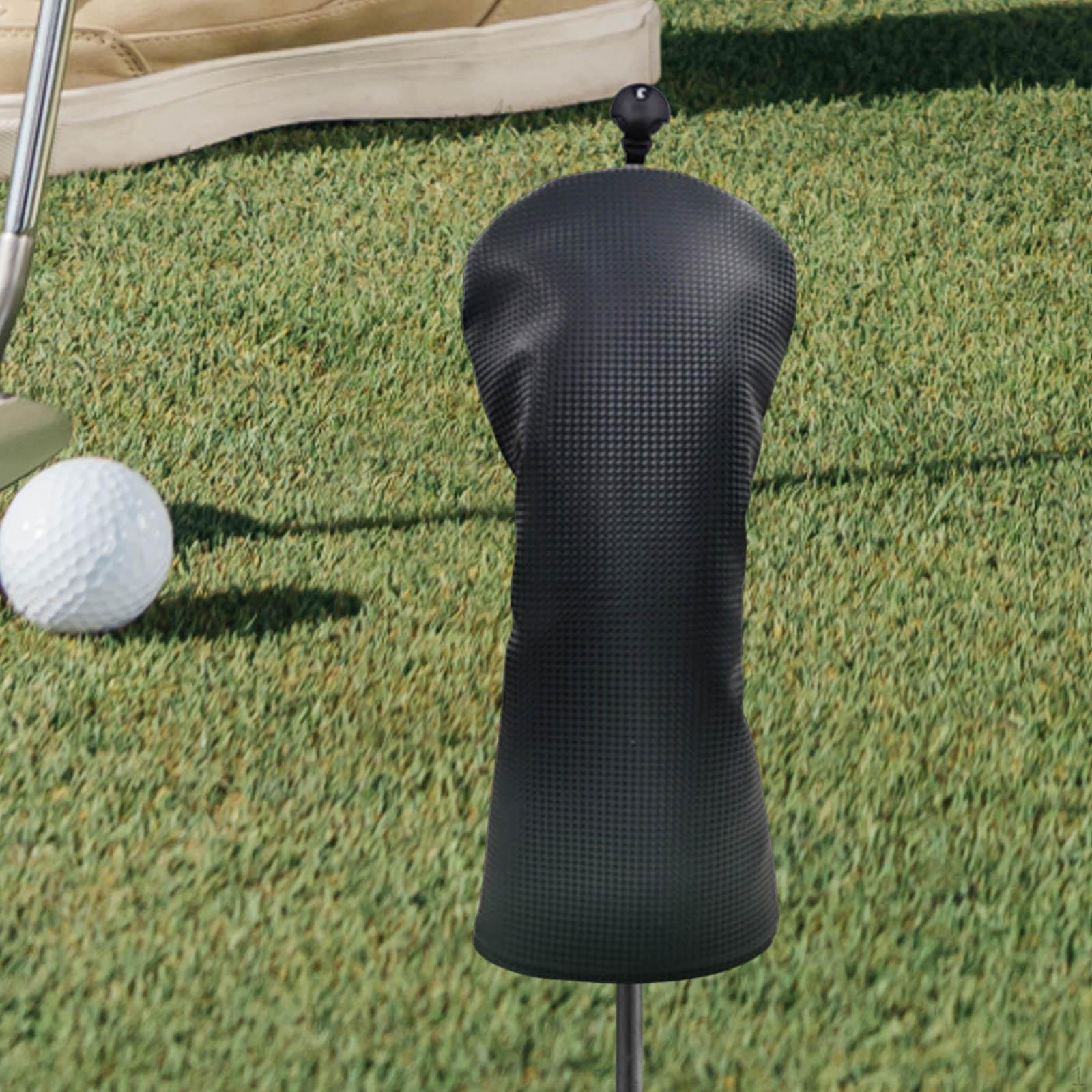 

Черный чехол для гольф-клуба, Практичный, Подарок для мужчин и женщин, Устойчивый к царапинам, Водонепроницаемый. FW