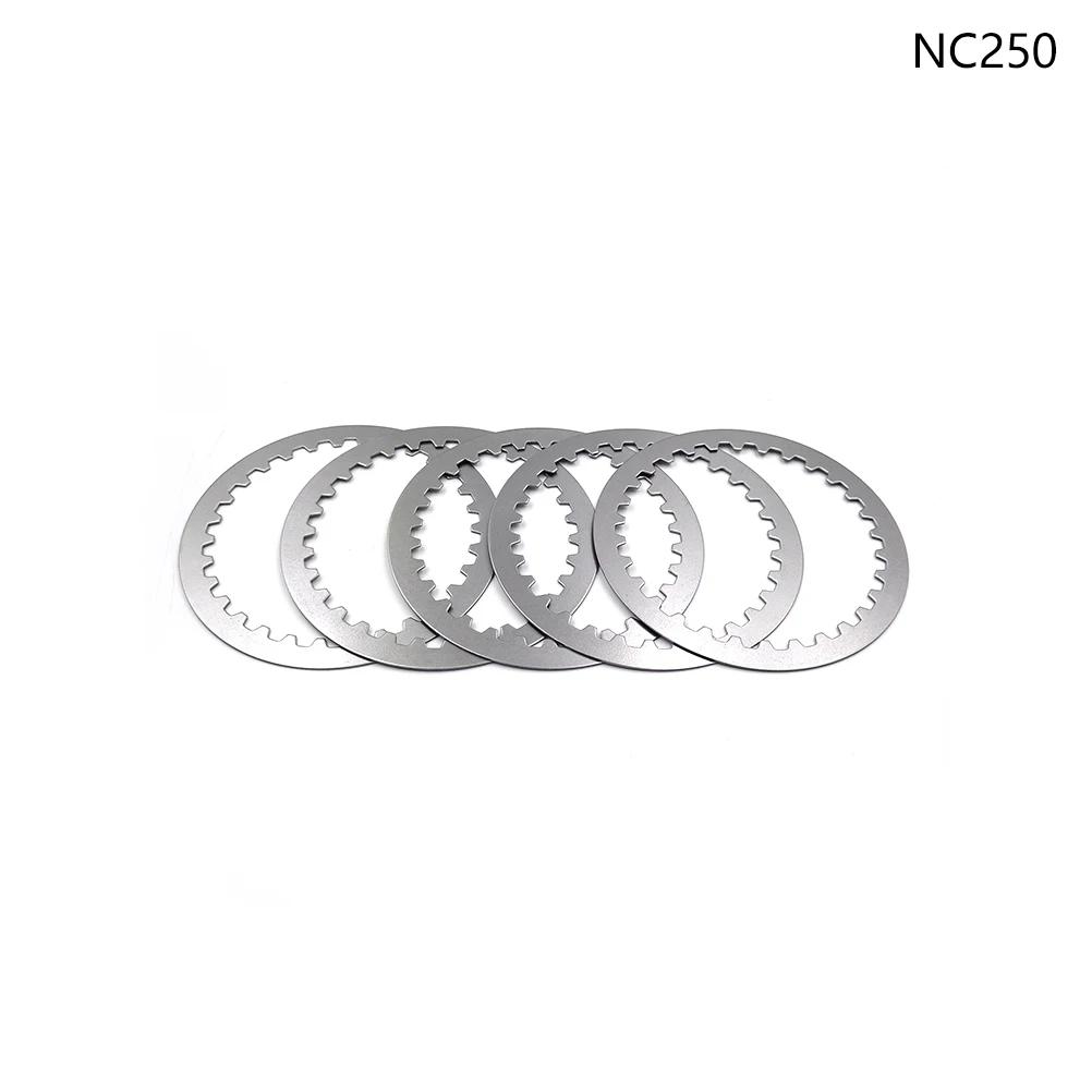 Motorcycle Engine Clutch Friction Plates & Steel Disc For AVANTIS Enduro MOTOLAND SM-MOTORS Zongshen KAYO BSE BRZ NC250 NC450