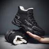 Winter Boots Men Plush Warm Snow Boots Comfortable Male Casual Outdoor Sneakers Non-Slip Lace-up Flat Ankle Boots Man