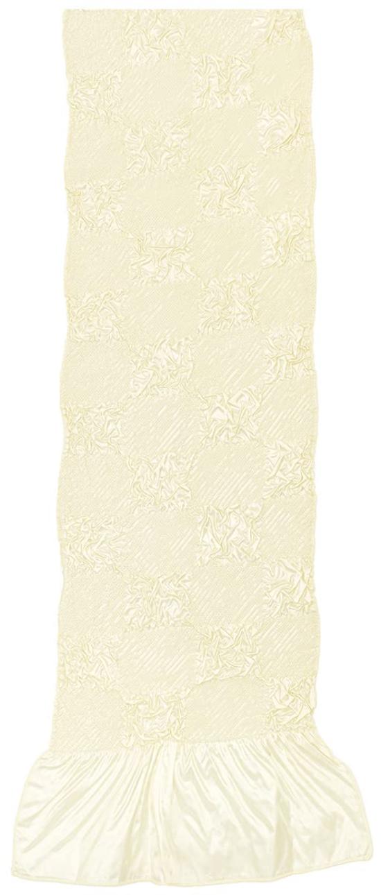 

[SOUBIEN] Soubien Obiage (kimono sash accessory) for Furisode (long-sleeved kimono) and Coming-of-Age Ceremony. Stitched, Shibori (tie-dye) pattern.
