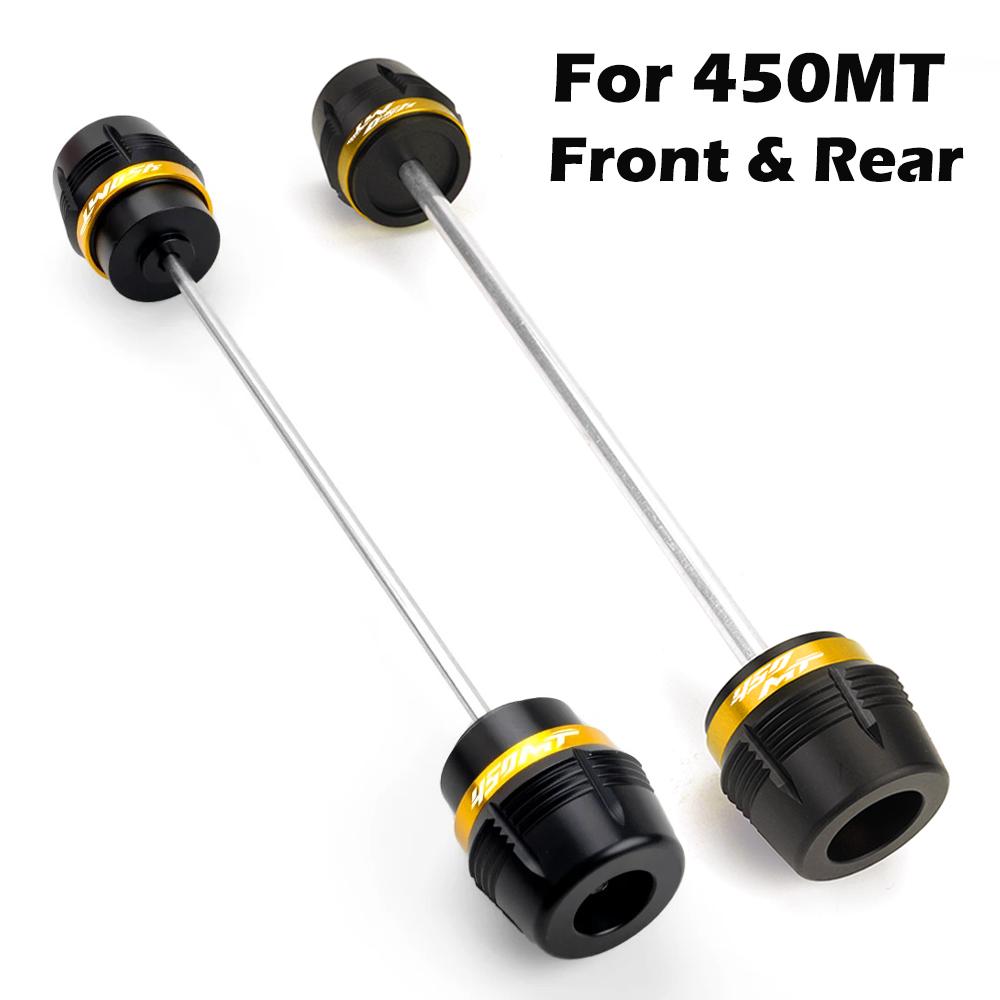 For CFMOTO 450MT 450 MT MT450 2024 2025 2026 Motorcycle Accessories Front Rear Wheel Axle Fork Slider Crash Falling Protection