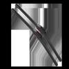 Frameless Dual Rubber Wiper for Sylphy, Qashqai, Livina, Tiida, Sunny, Teana, X-Trail Models