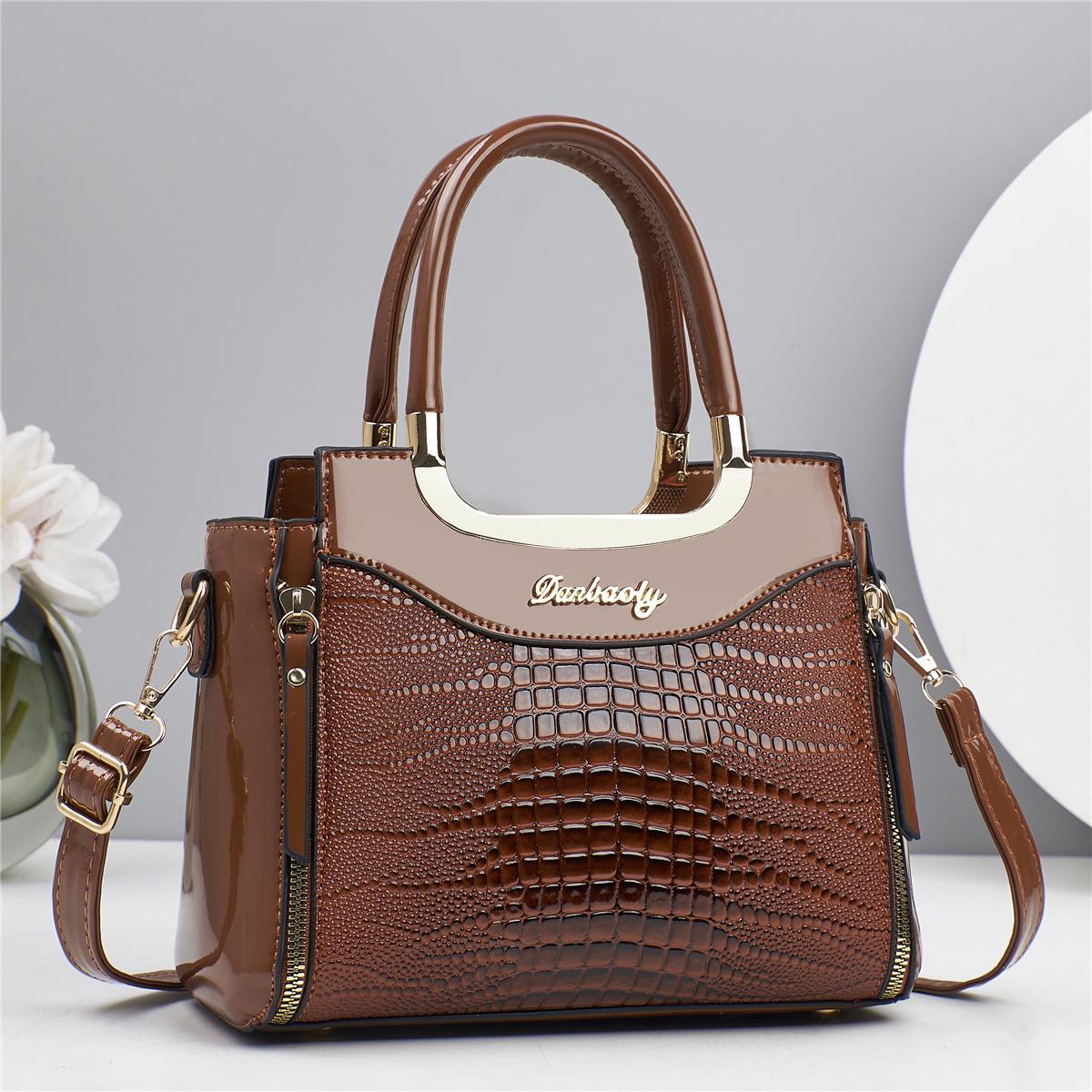 

Женская модная универсальная сумка через плечо весна-лето 2025 года жёлтый/хаки