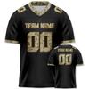 Camiseta de Fútbol Americano Camuflaje Personalizada con Nombre y Número Camuflaje Camiseta de Equipo de Fútbol para Mujeres, Hombres y Niños