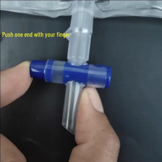 Disposable External Urine Collection Bag: 1000-2000ml Capacity