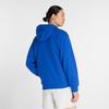 New Balance Men's Sport Essentials Stacked Logo Sweatshirt Hoodie (MT41501) BUM (Blue Gemstone) Size M