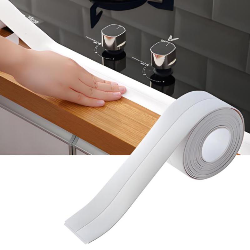 Bathroom Waterproof Wall Stickers Sealing Tapes Pvc Adhesive Sealing Strips Sink Edge Tape Kitchen Bathroom Accessories