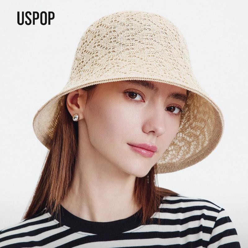 Garden Supplies My Women's Black Uspop Reversible Cotton Linen Bucket Hat For Breathable Wide Brim Summer Sun Hat 54-58Cm
