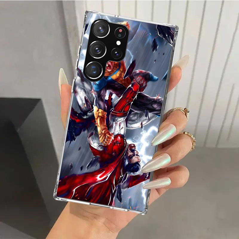 Cool I-Invincible Phone Case for Samsung Galaxy S26 S24 S23 Ultra S25 Edge S22 S21 Plus S20 FE + Soft Print Shell Funda Galaxy S