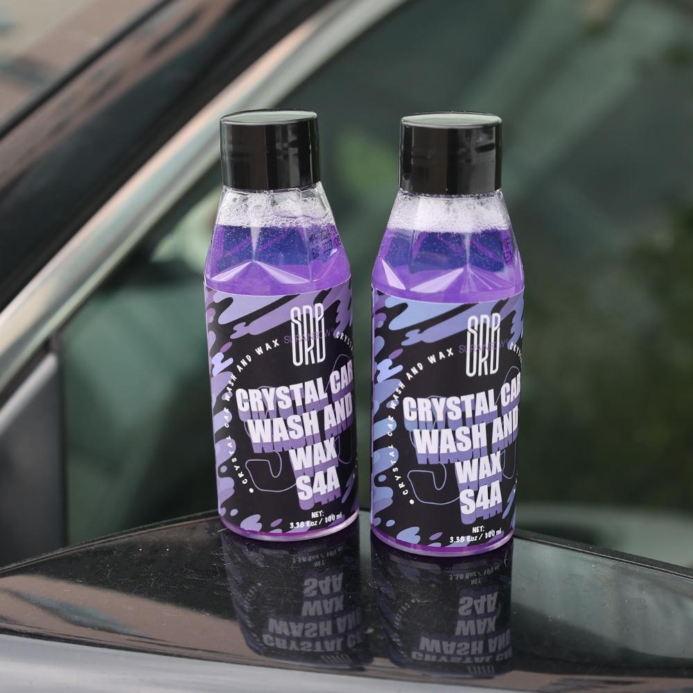Car Wash Fluid Foam Spray Pot Set Water Activated Concentrated Car Wash Essence Car Wash Water Wax Crystal Plating Foam Agent