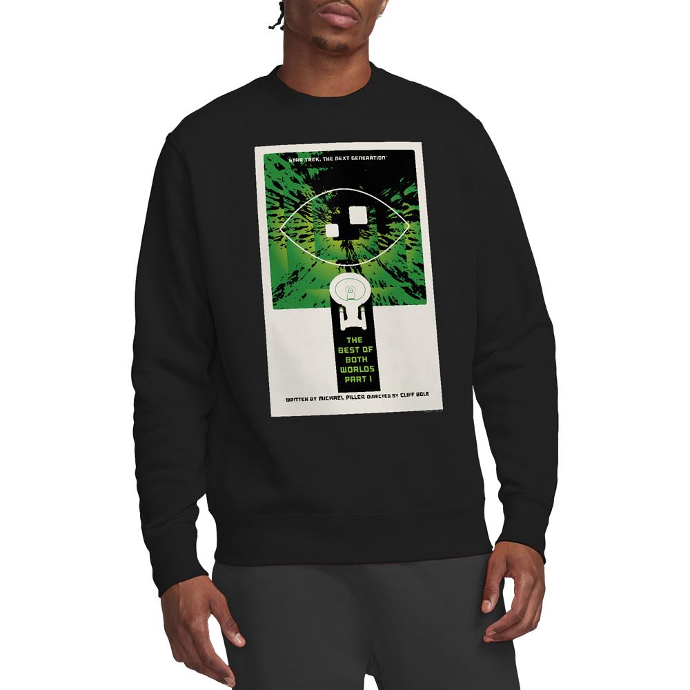 STAR TREK Unisex Adult The Next Generation Season 3 Episode 26 Sweatshirt