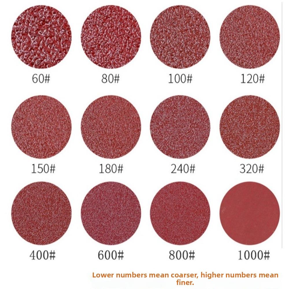 11 Holes Design Triangle Sanding Disc Self Adhesive Backing Abrasive Sanding Discs Woodworking Use