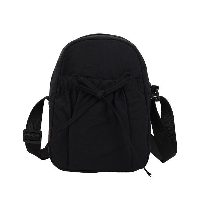 Japanese Ins Women's Fashion 2025 Casual Lightweight Messenger Bag Korean Version of Simple Trend Niche Design Small Square Bag