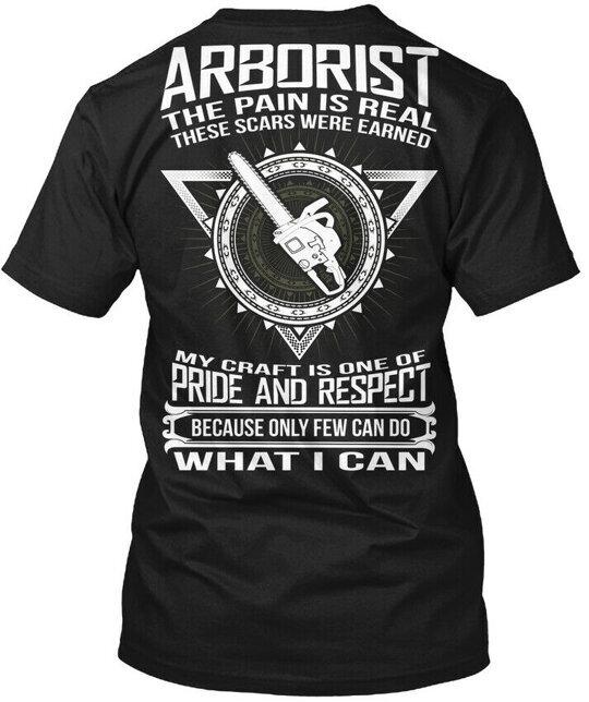 Arborist T-Shirt Made in USA Size S to 5XL T-Shirt Made in USA Size S to 5XL S