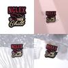 Charming Alloy Letter Brooch With Geometric Style For Medical Themed Fashion Accessories