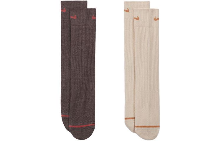 Nike Mid Calf Socks Unisex 2 Pack DQ6394-905 M