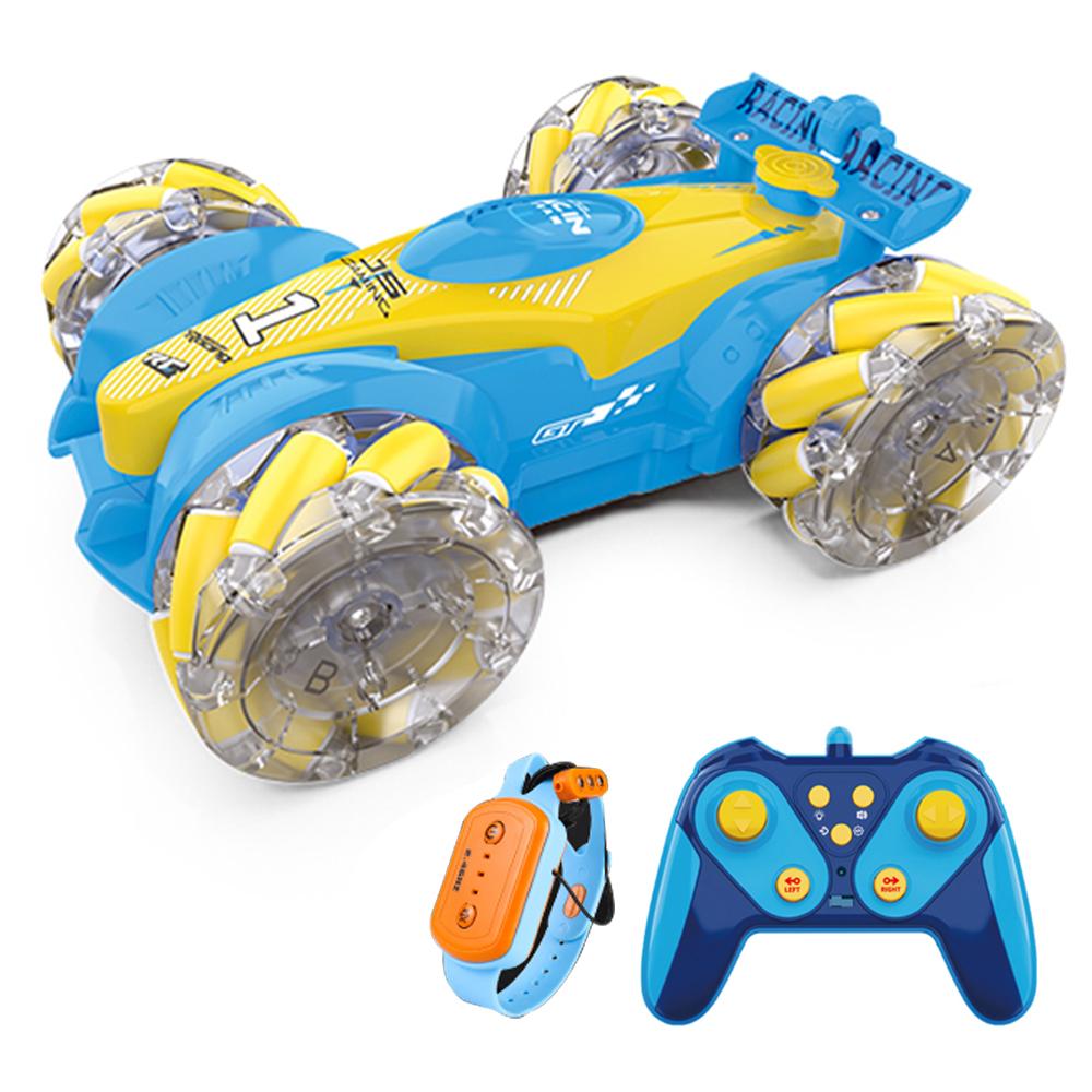 

JC016 4WD Stunt Vehicle Double Sided Driving Drift 2.4G RC Car, Dual Controller (CE/CPC/ASTM/EN71 Certified) Baby Blue