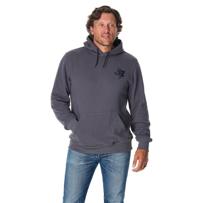 Abu Garcia Men s Abu Garcia Beast Logo Fleece Pullover Hoodie Charcoal