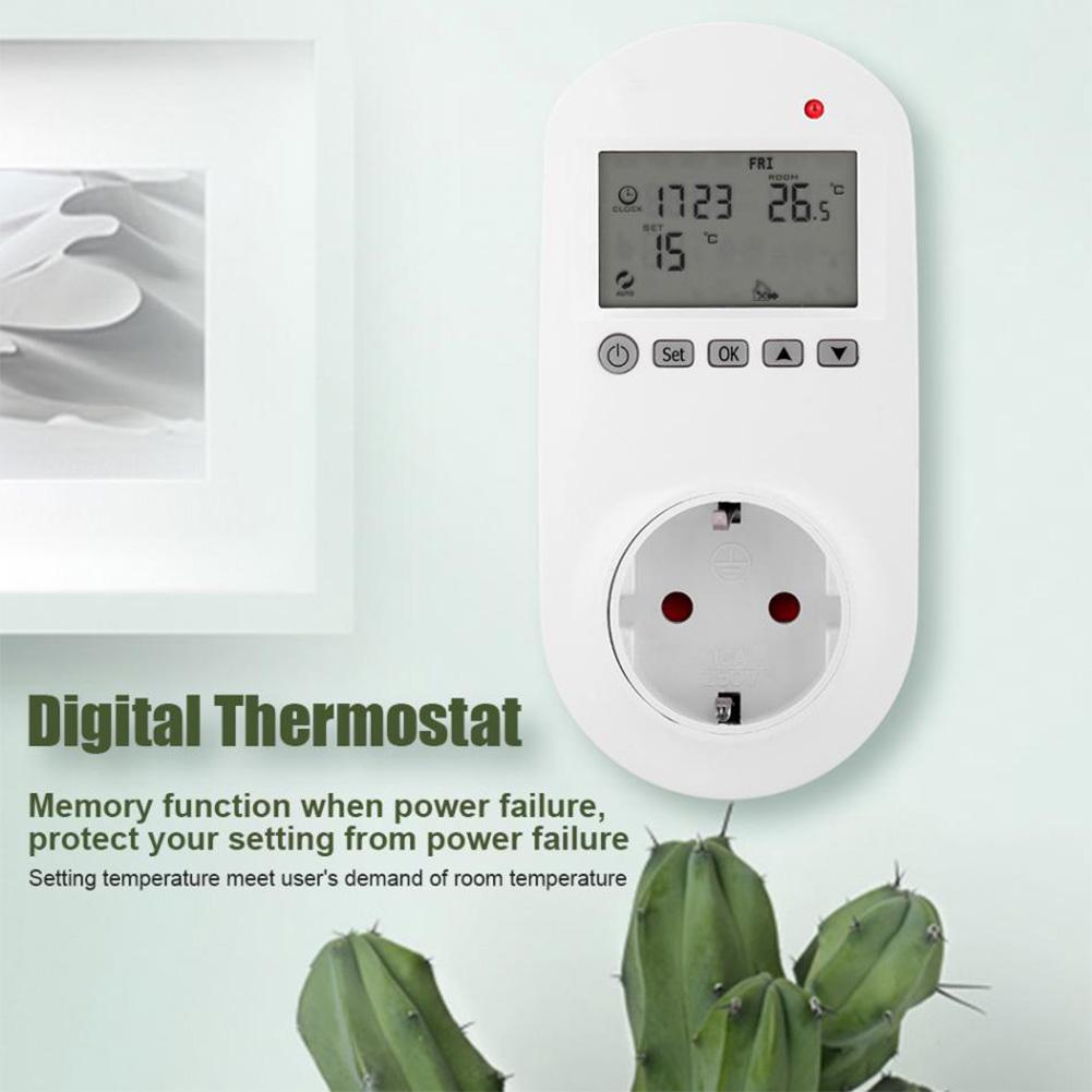 

Smart WiFi Thermostat Featuring Large LCD Display and Memory Function Protecting Settings During Power Interruptions China Mainland