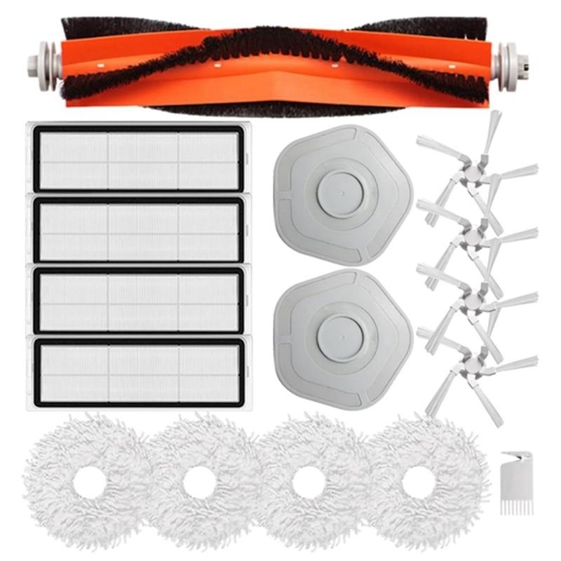 

A65T-1 Set Main Side Brush Mop Cloth HEPA Filter Replacement Parts For Dreame Bot W10 W10pro