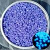 50-Pack 9mm Octagonal Fluorescent Stones for Garden or Fish Tank