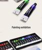 Acrylic Paint Set: 12 or 24 Colors in 12ml or 60ml, Waterproof, Hand-Painting DIY Kit