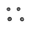 4-Piece Cymbal & Cowbell Mute Magnet Absorber Set - New