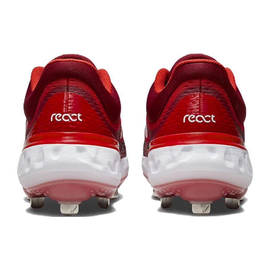 Nike Alpha Huarache Elite 4 Low University Red Scarpe da Ginnastica da Uomo Team-Red Habanero-Red White DJ6521-616