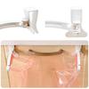 Kitchen Cupboard Cabinet Door Tailgate Stand Storage Garbage Bags Hanging  Hooks