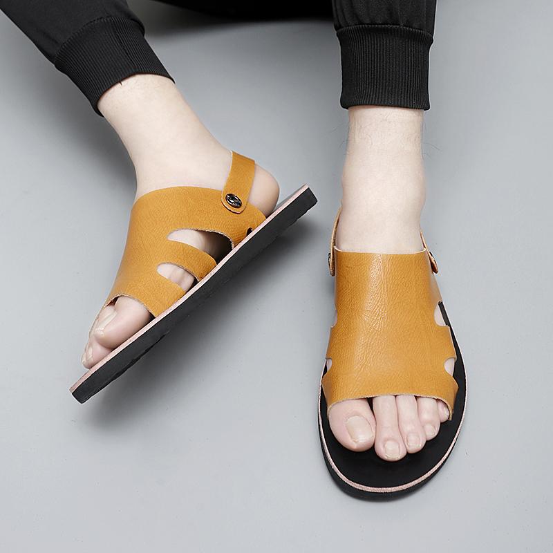 Fashion 2025 Summer Hot Selling Men's Sandals Outdoor Beach Casual Shoes Non Slip Soles Lightweight Men's Camping Shoes Breathable