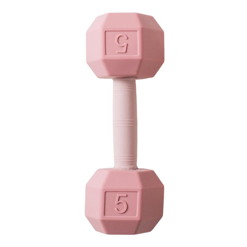 

Baby Silicone Teething Cartoon Dumbbell Rattle Toy Babies Sensory Cognitive Toys Move The Music Bell Baby Crib Toys Baby Gifts