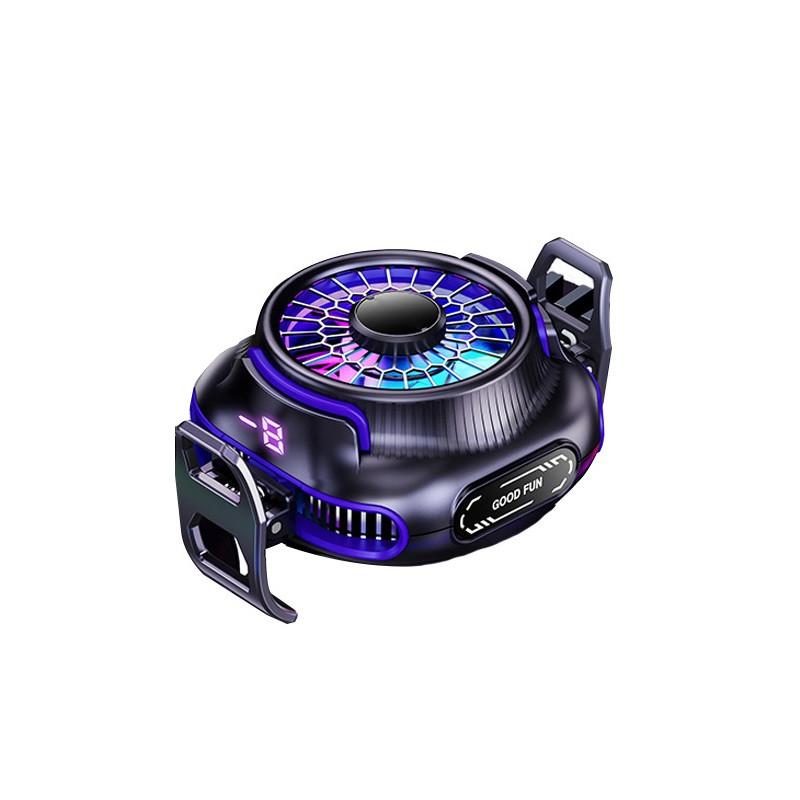 N26 NEW Mobile Phone Magnetic Semiconductor Cooling Fan Radiator Ice Refrigerator Back Clip PUBG Game Cooler for IPhone Android N26