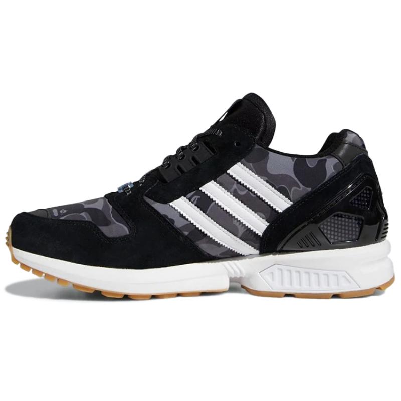 

Adidas Bape X Undefeated X Adidas Zx 8000 A ZX Series Black Camo Sneakers FY8852 35⅔