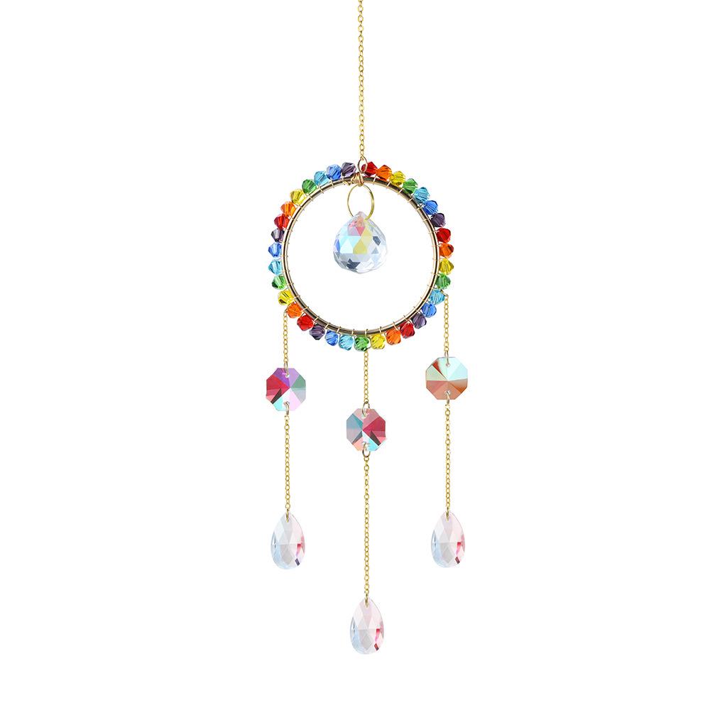 Rainbow Crystal Sun Catcher & Wind Chime Ornament