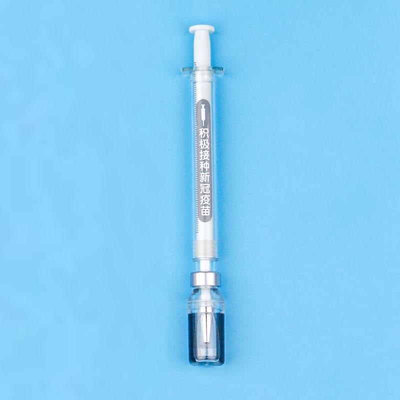 30Pieces Novelty Syringe Peculiar Shape Cute Stationery 0.5 Mm School Office Supplies Gel Pen