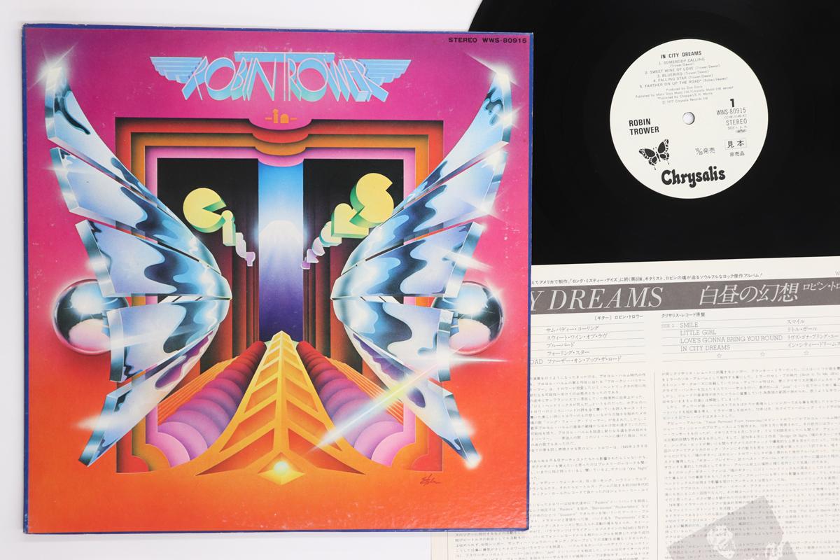 

Виниловая пластинка ROBIN TROWER In City Dreams WWS80915PROMO CHRYSALIS 1977 Япония Рок Б/у